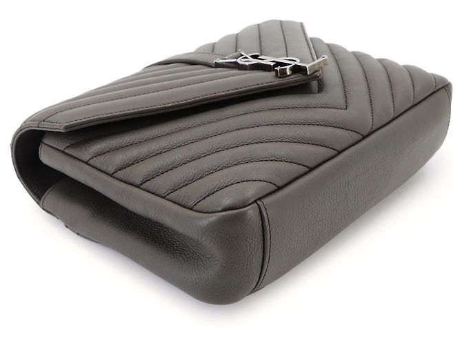 Autre Marque Borsa a mano e a tracolla 2-way Saint Laurent College con catena Marrone - vista 4