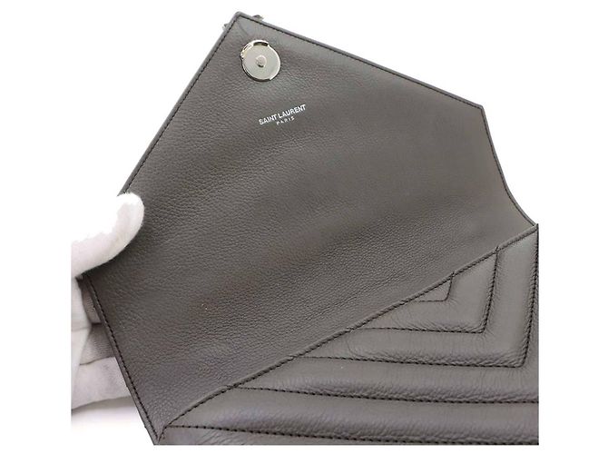 Autre Marque Borsa a mano e a tracolla 2-way Saint Laurent College con catena Marrone - vista 6