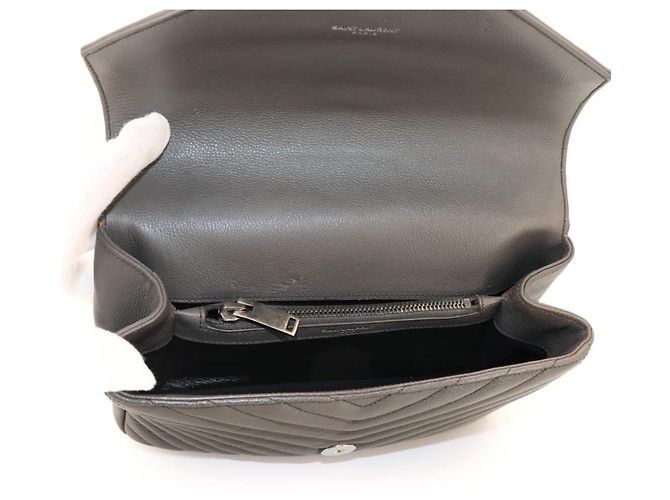 Autre Marque Borsa a mano e a tracolla 2-way Saint Laurent College con catena Marrone - vista 7