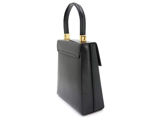 Borsa 2-Way Salvatore Ferragamo Gancini Nero - vista 4
