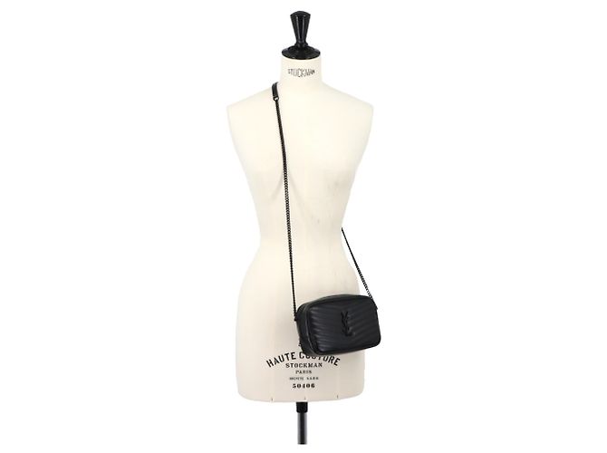 Autre Marque Borsa a tracolla Lou Chain Saint Laurent Nero - vista 10