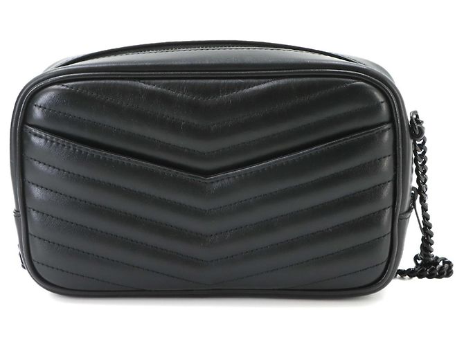 Autre Marque Borsa a tracolla Lou Chain Saint Laurent Nero - vista 3