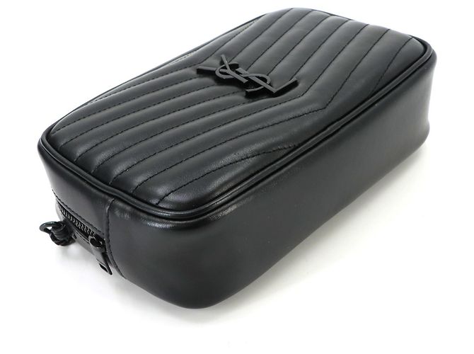 Autre Marque Borsa a tracolla Lou Chain Saint Laurent Nero - vista 5