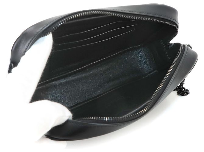 Autre Marque Borsa a tracolla Lou Chain Saint Laurent Nero - vista 7