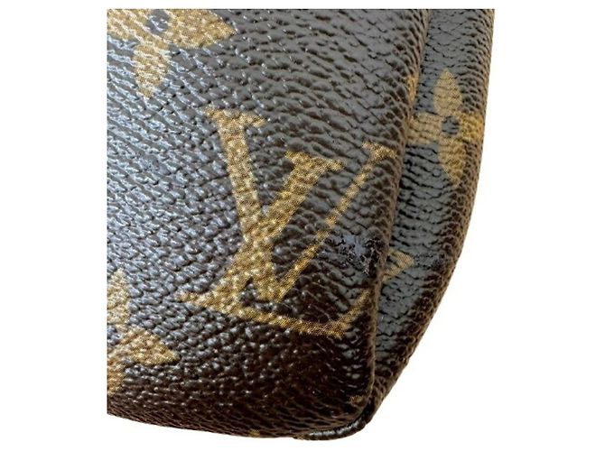 Borsa a mano Louis Vuitton Monogram Pallas BB M41241 in pelle Marrone Rosso - vista 9