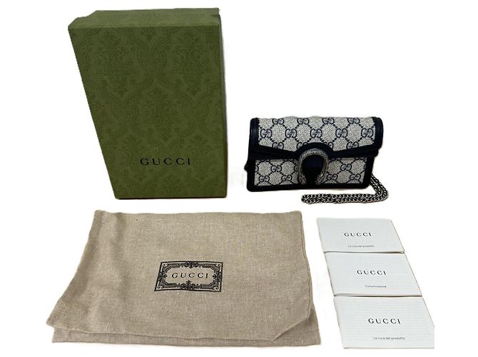 Borsa a catena Gucci Dionysus 476432 - vista 10