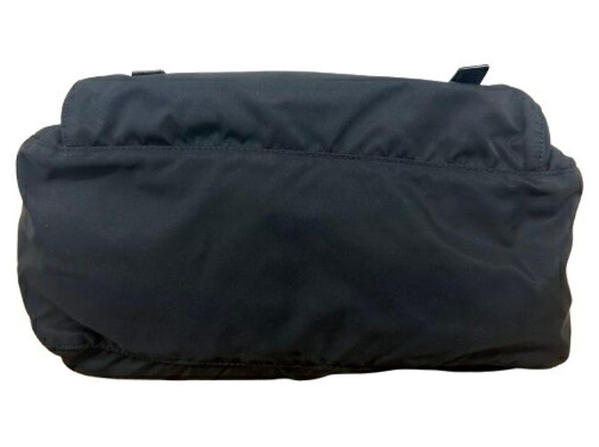 Prada BT6671 Schultertasche aus schwarzem Nylon - Ansicht 4