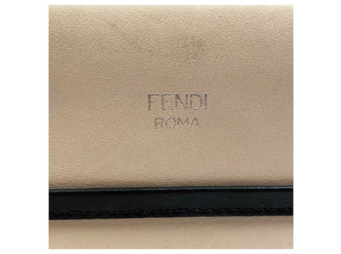 Borsa Fendi Runaway in Beige - vista 6
