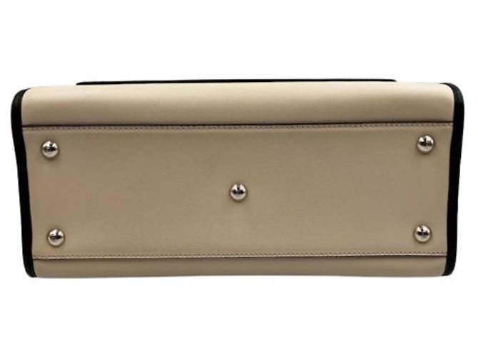 Borsa Fendi Runaway in Beige - vista 7
