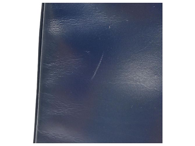 Hermès Hermes Kelly Blue Box Calf with Gold Hardware 28 Blu navy - vista 3
