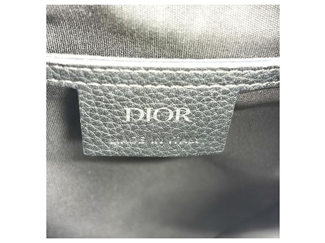 Christian Dior Saddle Oblique Canvas Mini Beige - vista 6