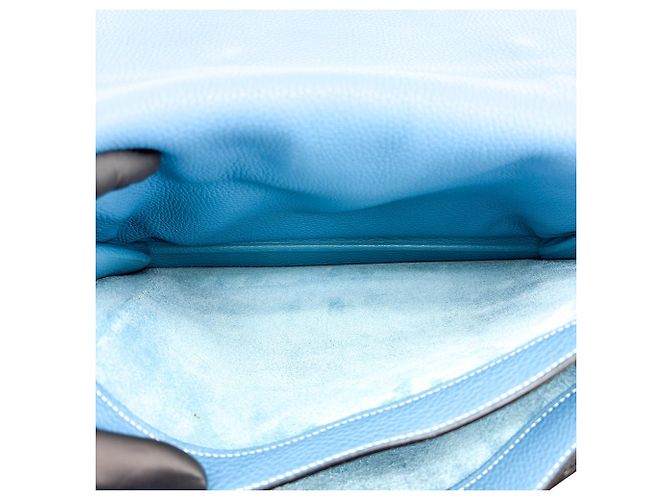 Hermès Sac à Dépêches Togo 38 Blau - Ansicht 5