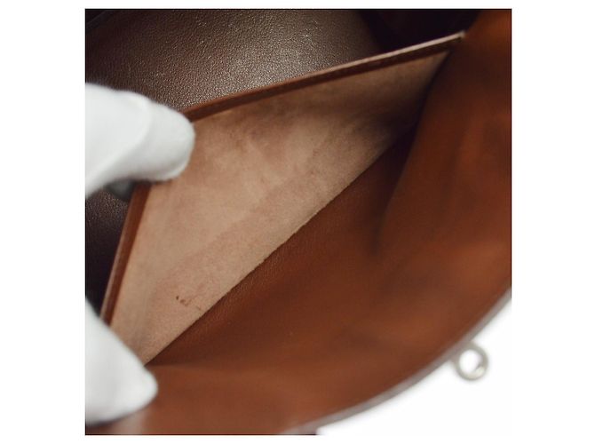 Hermès Hermes Birkin Brown Courchevel con Gold Hardware 30 Castaño - vista 6