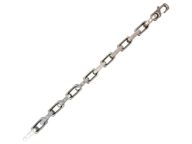 Louis Vuitton Monogram Chain Bracelet Silvery - view 3
