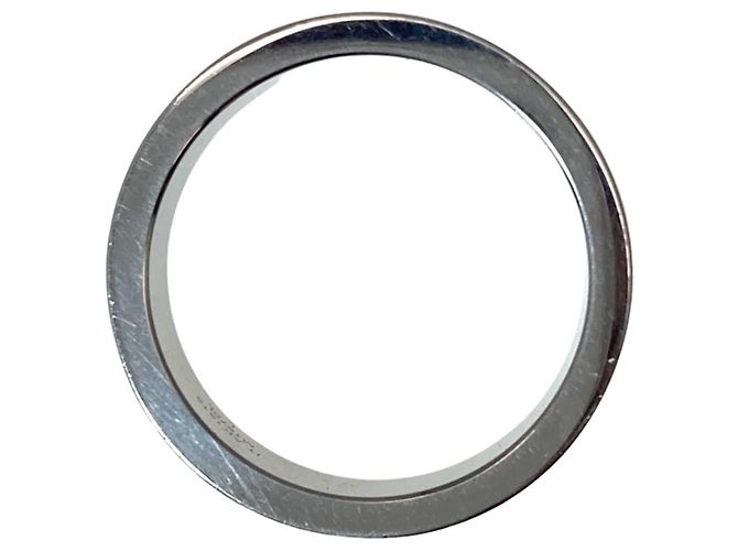 Bague LV Mosaic Band Louis Vuitton Argenté - vue 5