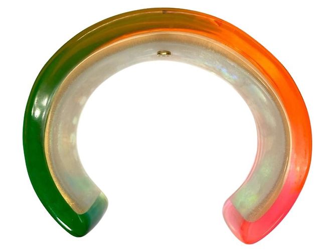 Brazalete Arcoíris Chanel Multicolor - vista 4