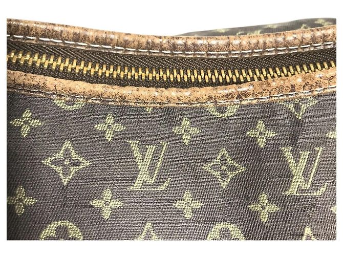 Louis Vuitton Monogram Mini Lin Manon MM Schultertasche Braun - Ansicht 10