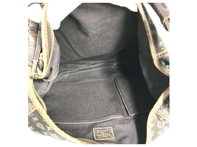 Louis Vuitton Monogram Mini Lin Manon MM Schultertasche Braun - Ansicht 13