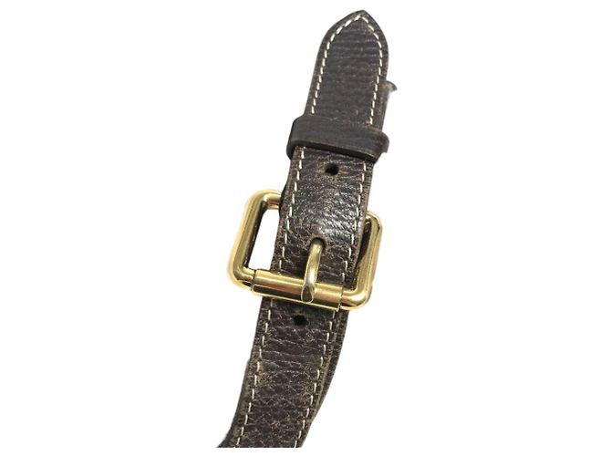 Louis Vuitton Monogram Mini Lin Manon MM Schultertasche Braun - Ansicht 15