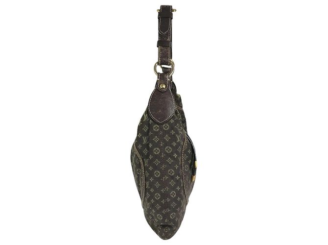 Louis Vuitton Monogram Mini Lin Manon MM Schultertasche Braun - Ansicht 3