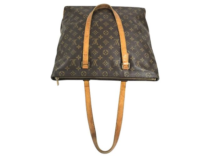 Borsa Cabas Alto Monogram Louis Vuitton Marrone - vista 10