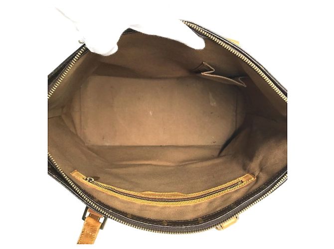 Borsa Cabas Alto Monogram Louis Vuitton Marrone - vista 12