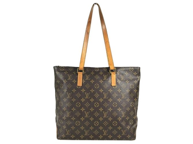 Borsa Cabas Alto Monogram Louis Vuitton Marrone - vista 2