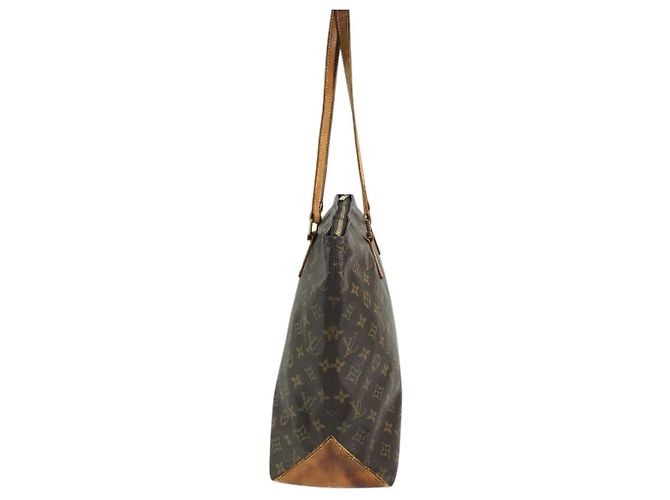 Borsa Cabas Alto Monogram Louis Vuitton Marrone - vista 4