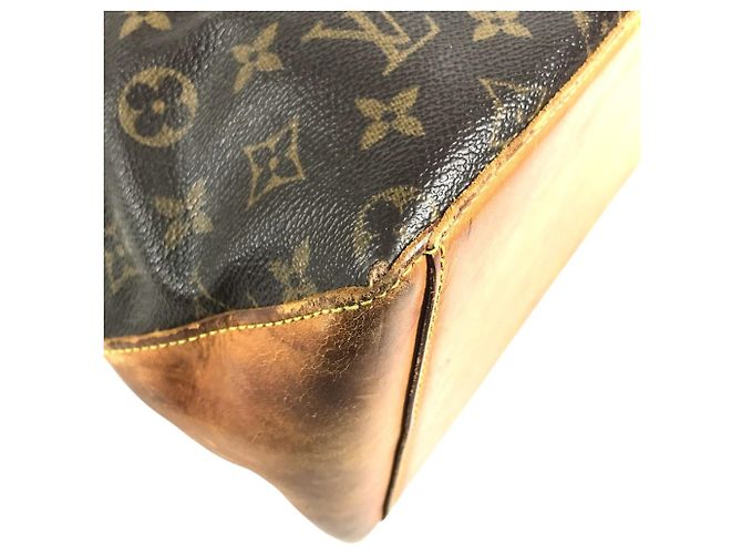 Borsa Cabas Alto Monogram Louis Vuitton Marrone - vista 6