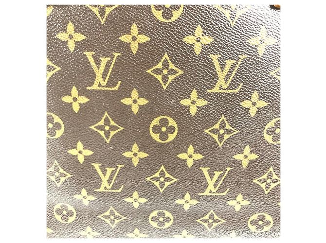 Borsa Cabas Alto Monogram Louis Vuitton Marrone - vista 9