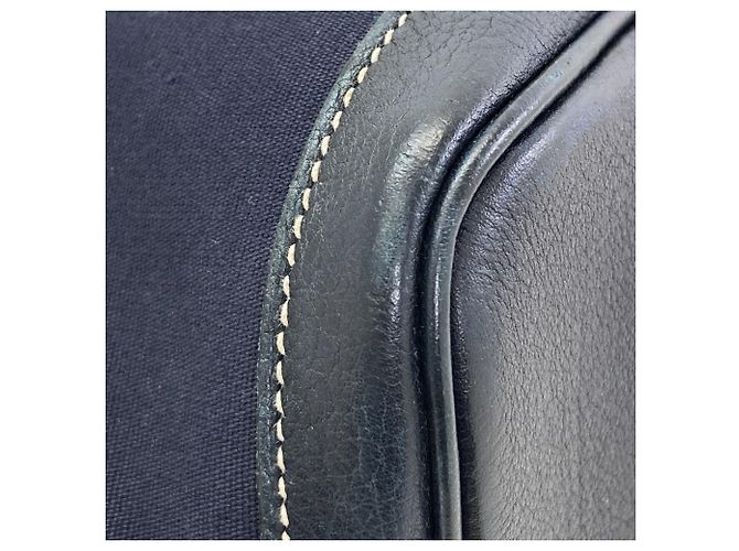 Hermès Hermes Garden Party PM Tote Bag Marineblau - Ansicht 12