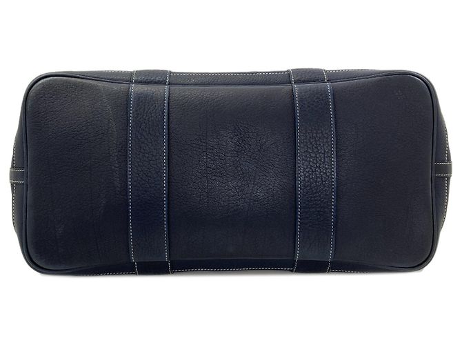 Hermès Hermes Garden Party PM Tote Bag Marineblau - Ansicht 4