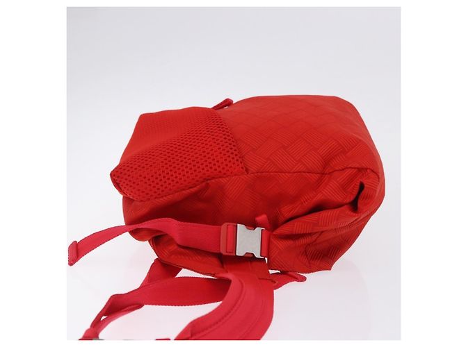 Bottega Veneta Paper Touch in nylon stampato Rosso - vista 3