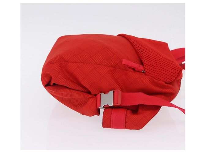 Bottega Veneta Paper Touch in nylon stampato Rosso - vista 4