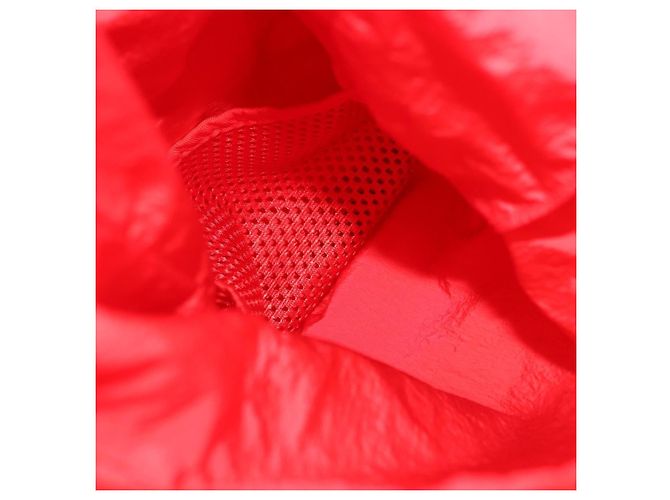 Bottega Veneta Paper Touch in nylon stampato Rosso - vista 5