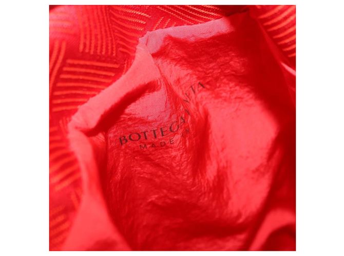 Bottega Veneta Paper Touch in nylon stampato Rosso - vista 6