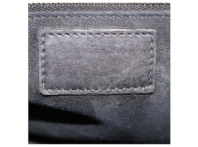Bolsa de aba DiorAddict média em couro acolchoado com tachas pretas Christian Dior Preto - vista 5