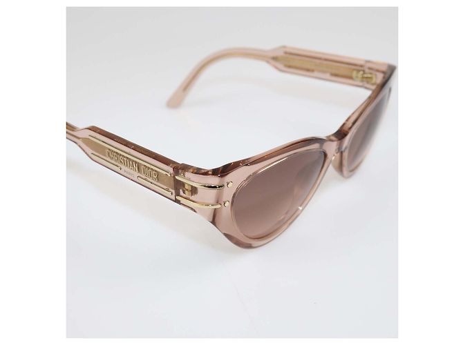 Christian Dior Cat Eye Sonnenbrille Light Brown Gradient DiorSignature Hellbraun - Ansicht 6