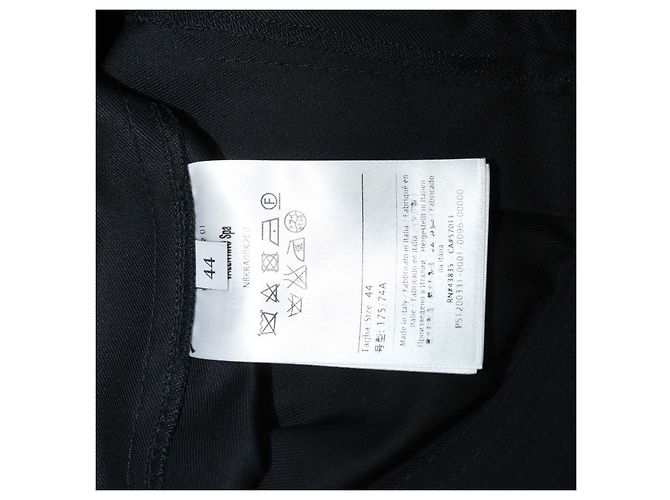 Mini Short Valentino de algodón negro con cuentas y mariposas bordadas Azul - vista 6