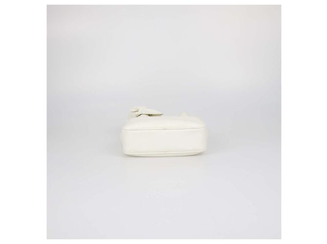 Borsa quadrata Brigitte in pelle Off White Magda Butrym Bianco - vista 4