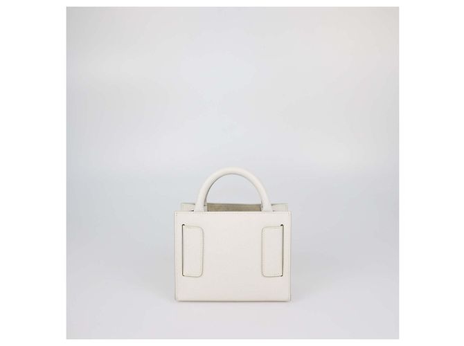 Boyy Bobby 18 Tote in pelle bianca Bianco - vista 3
