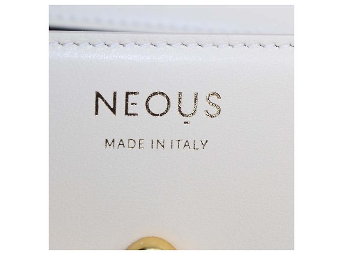 Autre Marque Borsa a mano Phoenix 1.0 in pelle crema Neous Bianco - vista 6