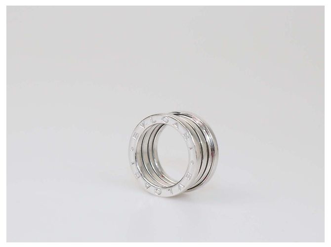 Bulgari Bvlgari B.Zero1 Drei-Band Ring aus 18K Weißgold Größe 49 Golden - Ansicht 5