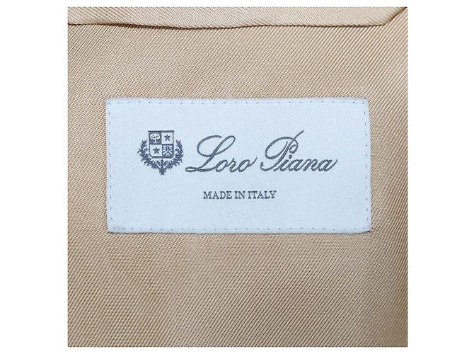 Robe com cinto Roxanne Loro Piana em seda castanha com bolinhas Marrom - vista 5