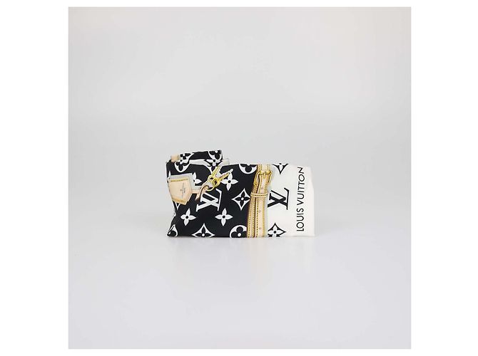 Bandeau Confidential Monogram in seta nera Louis Vuitton Nero - vista 2