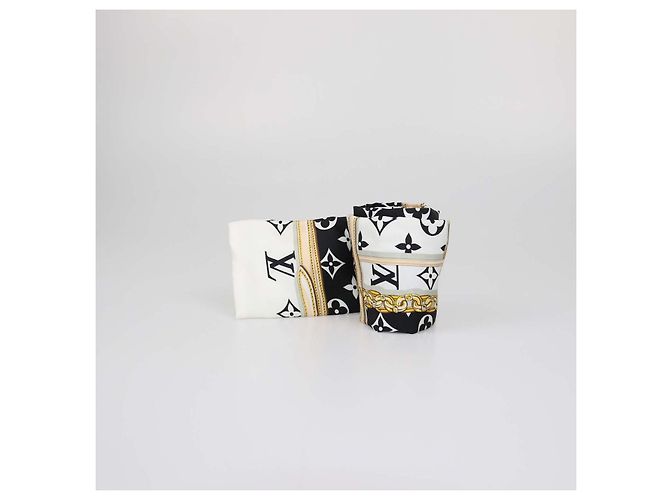 Bandeau Confidential Monogram in seta nera Louis Vuitton Nero - vista 4
