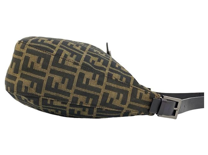 Zucca Fendi Vintage Mamma Bucket Bag Braun Schwarz - Ansicht 6
