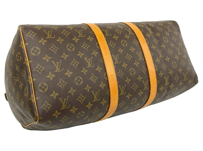 Borsa Boston Louis Vuitton Vintage Keepall 50 Monogram in pelle - vista 7