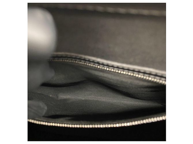 Bolso Tote Louis Vuitton Wilwood Monogram de piel mate Negro - vista 10