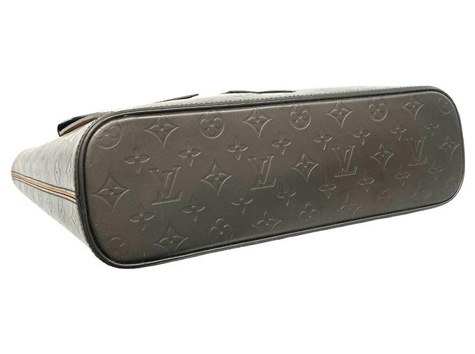 Bolso Tote Louis Vuitton Wilwood Monogram de piel mate Negro - vista 7